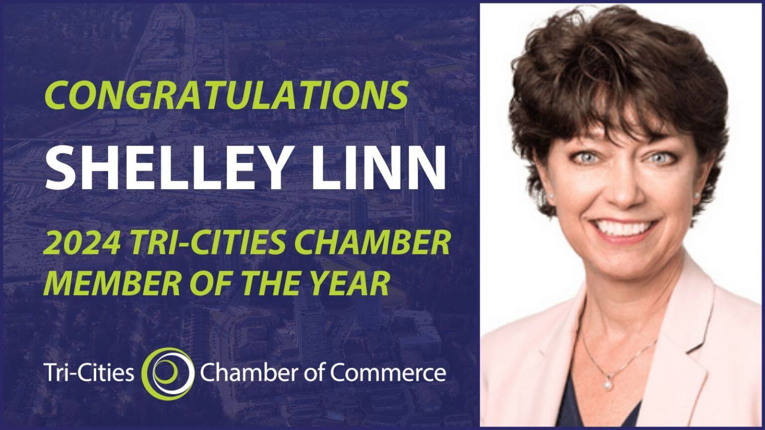 TriCities Chamber names Shelley Linn as 2024 Member of the Year Tri